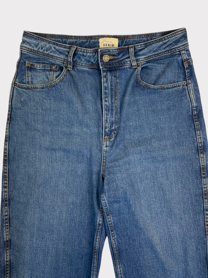 Sezane Wide Leg Jeans, Size 42