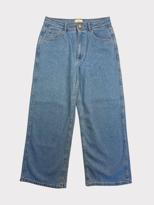 Sezane Wide Leg Jeans, Size 42