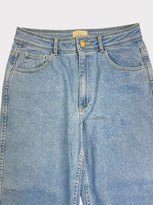 Sezane Wide Leg Jeans, Size 42