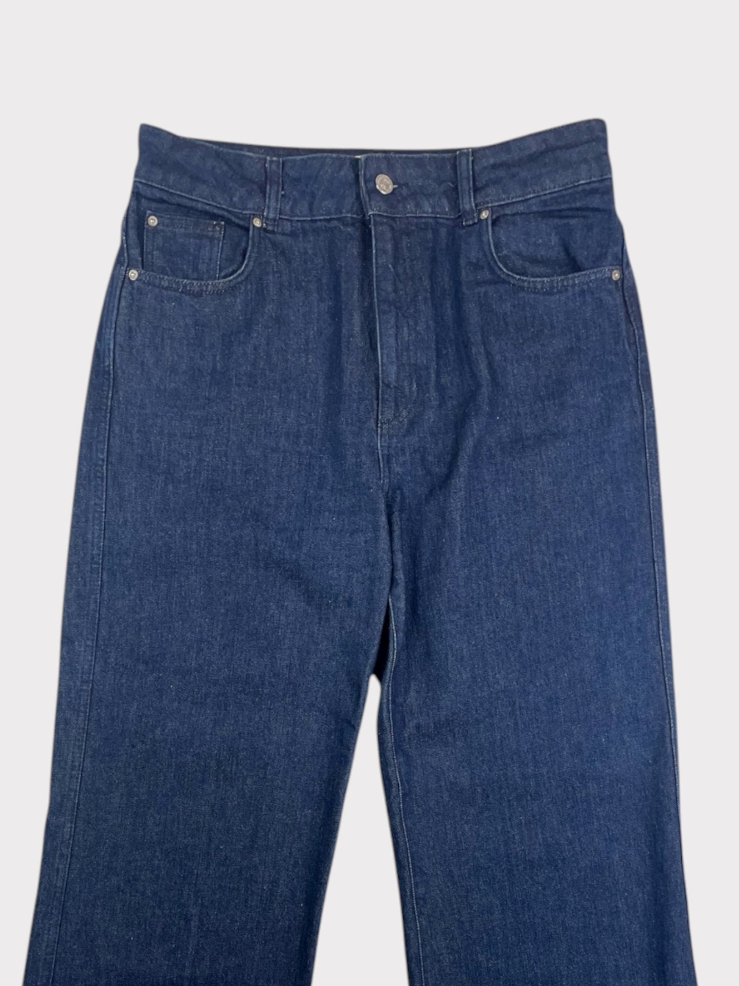 Sezane Wide Leg Jeans, Size 42