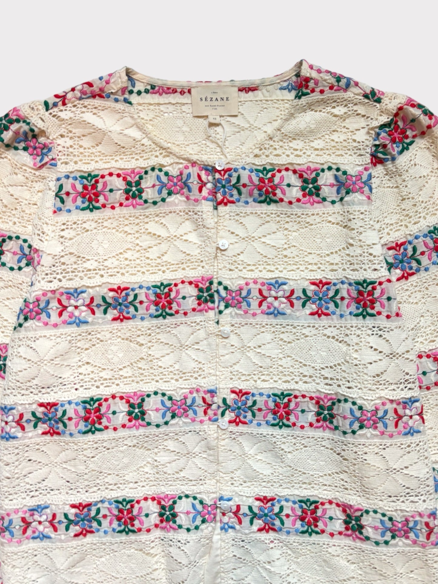 Sezane Top, Size 42