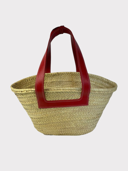 Le Papillon Vert Basket bag