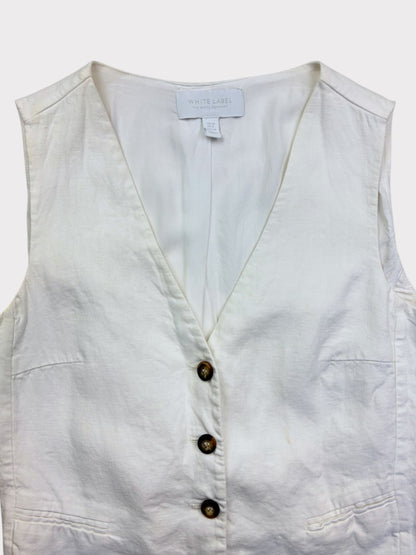 The White Company White Label Linen Co-ord, Size 10