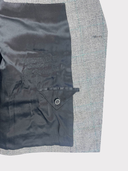 Alex Eagle Wool/Cashmere Bespoke Suit, fits a size 8