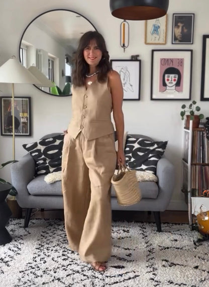 Eleven Loves Linen Co-ord, Size 12, BNWT