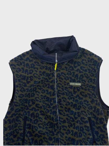 Vivi Mari Reversible Bomber vest, Size M/L