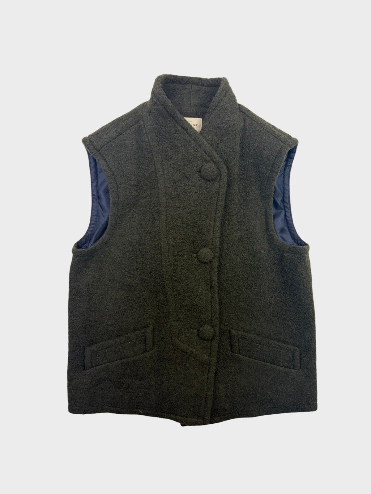 Sezane Wool Gilet, Size 38, BNWT