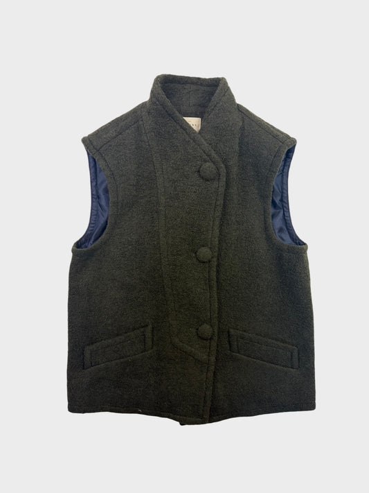 Sezane Wool Gilet, Size 38, BNWT
