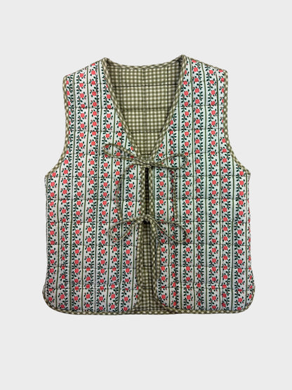 Damson Madder Reversible Waistcoat, Size 10, BNWT