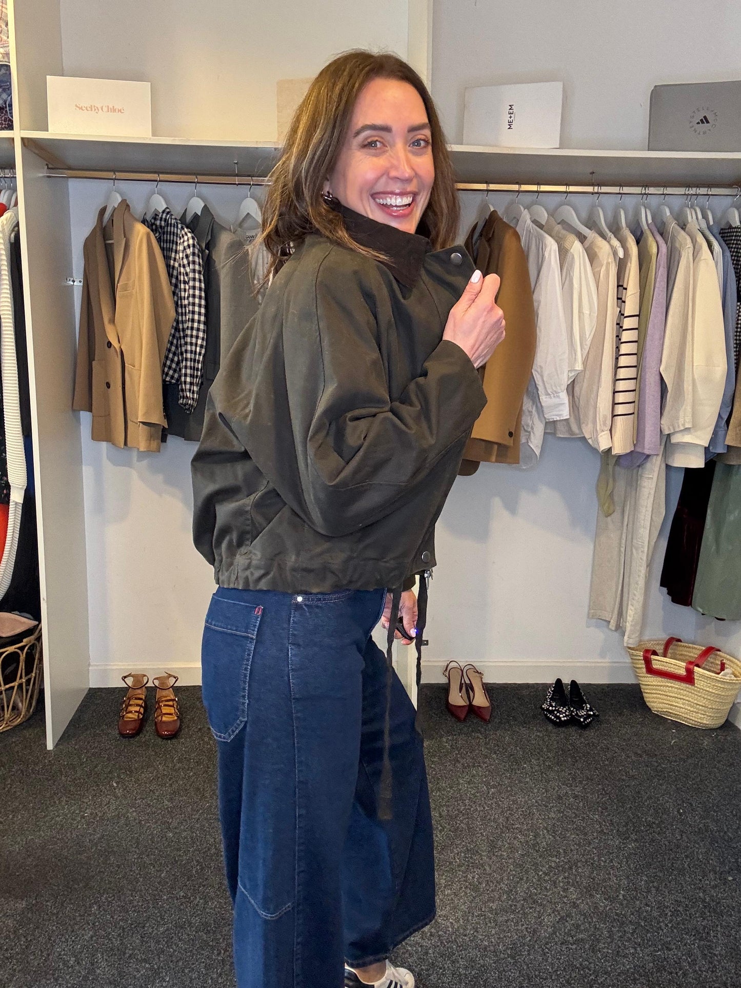 Zara Jacket, Size S. Fits a size 10 or 12 fine